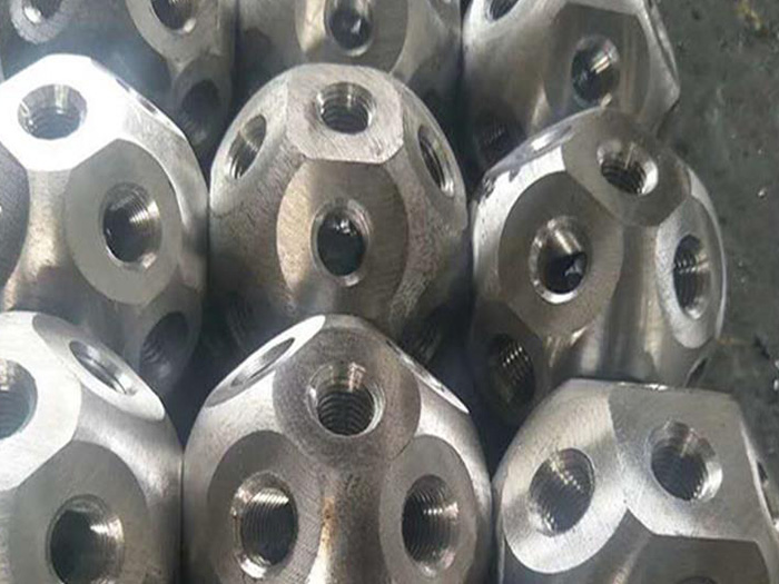 南宫螺栓球网架杆件制作